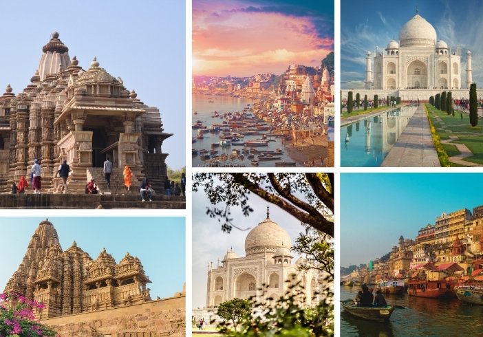 Taj Mahal with Varanasi & Khajuraho Tour