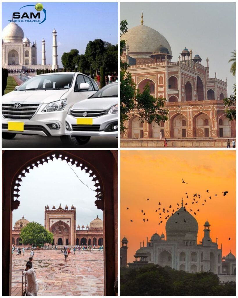 Cab for Agra and Fatehpur Sikri tour
