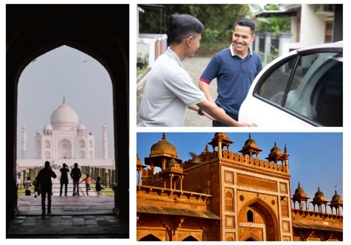 Cab for Agra and Fatehpur Sikri tour