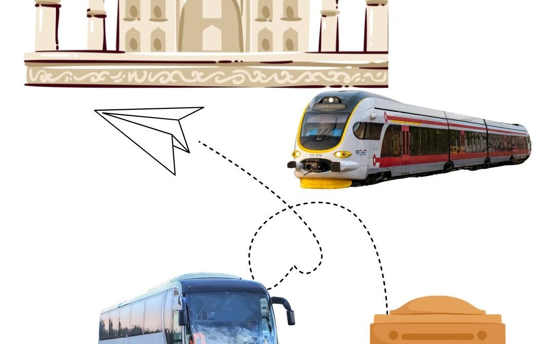 How to Reach Agra from Delhi