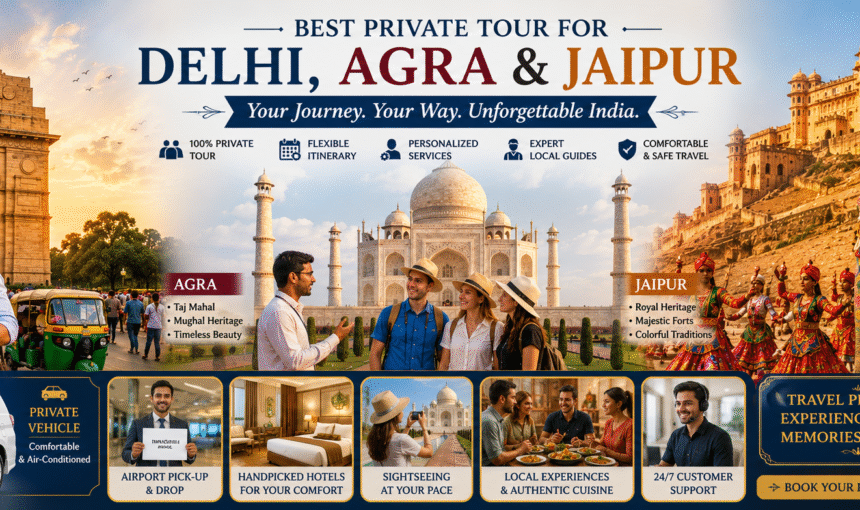Best Private Tour for Delhi, Agra & Jaipur