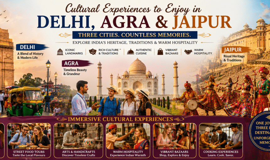Cultural Experiences to Enjoy in Delhi, Agra & Jaipur