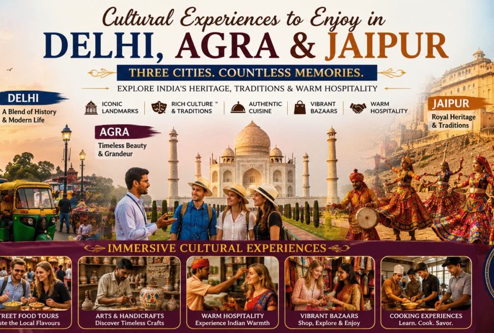 Cultural Experiences to Enjoy in Delhi, Agra & Jaipur