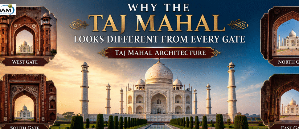 Why the Taj Mahal Looks Different from Every Gate