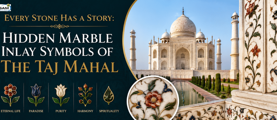 Marble Inlay Taj Mahal