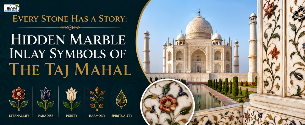 Every Stone Has a Story: Hidden Marble Inlay Symbols of the Taj Mahal